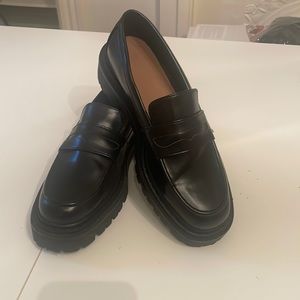 H&M’s black lug loafer, size 10